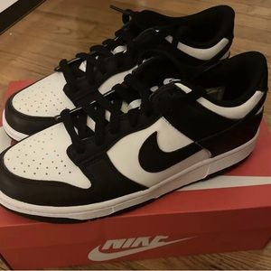 Low top nike panda dunks